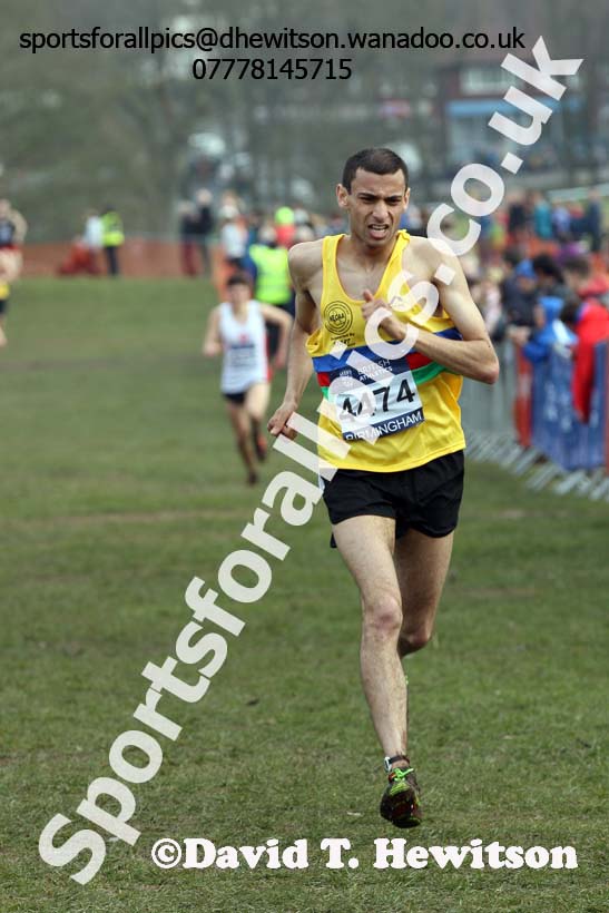 Senior mens 2016 Inter Counties Cross Country Champs. and Cross Challenge Final, Cofton Park, Birmingham. Photo: David T. Hewitson/Sports for All Pics